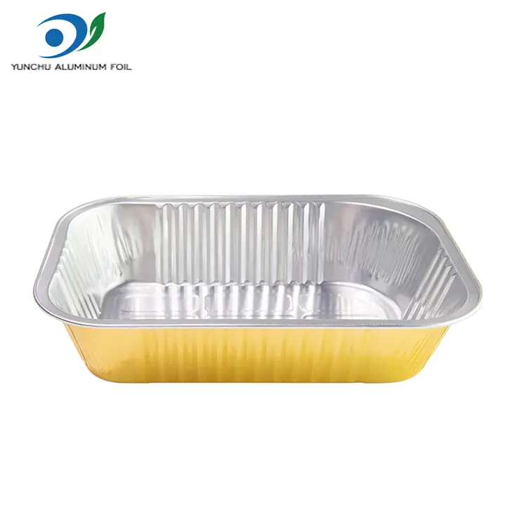 Recipientes de alumínio de grau alimentar espessado de grau de alumínio