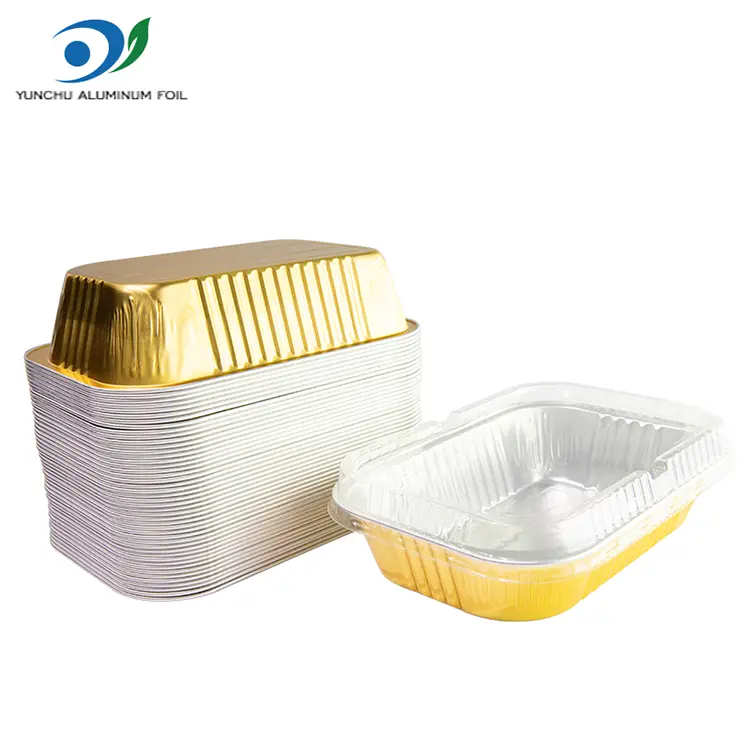 Recipientes de alumínio de grau alimentar espessado de grau de alumínio