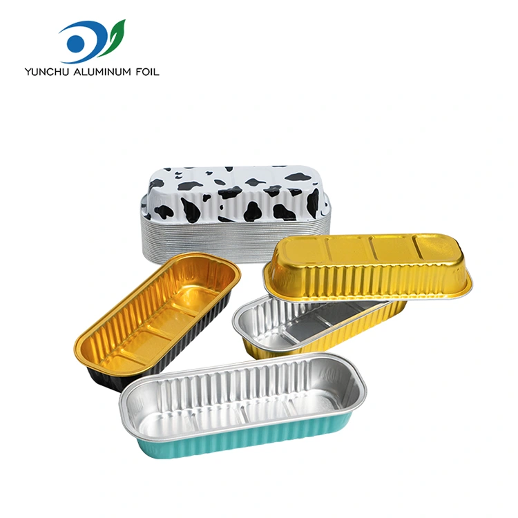 Recipientes retangulares de alumínio Recipientes retangulares de alumínio