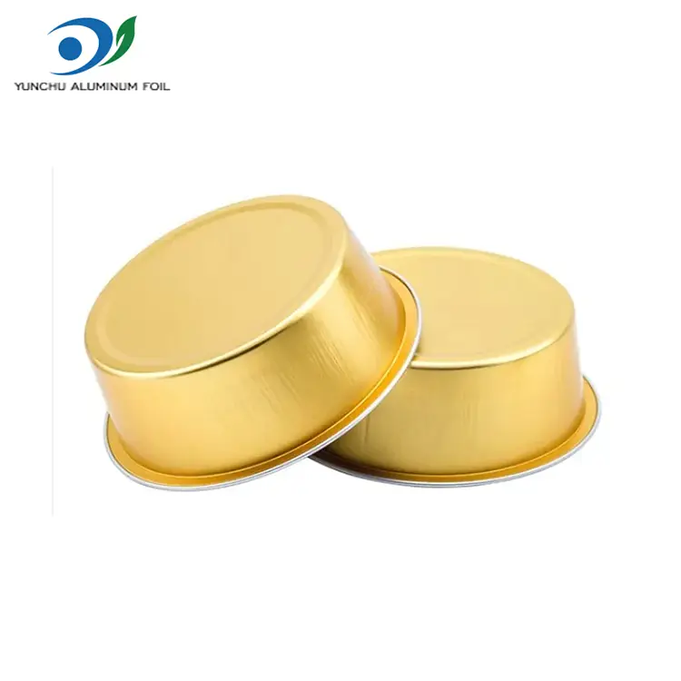 Recipientes redondos de folha de alumínio Smoothwall Wall