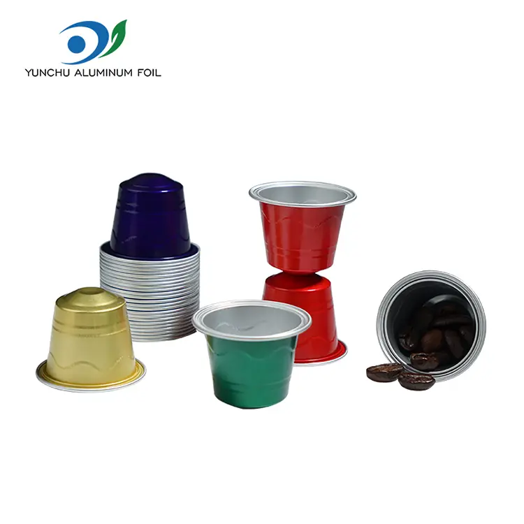 Cápsula de café vazia sem sela de silicone
